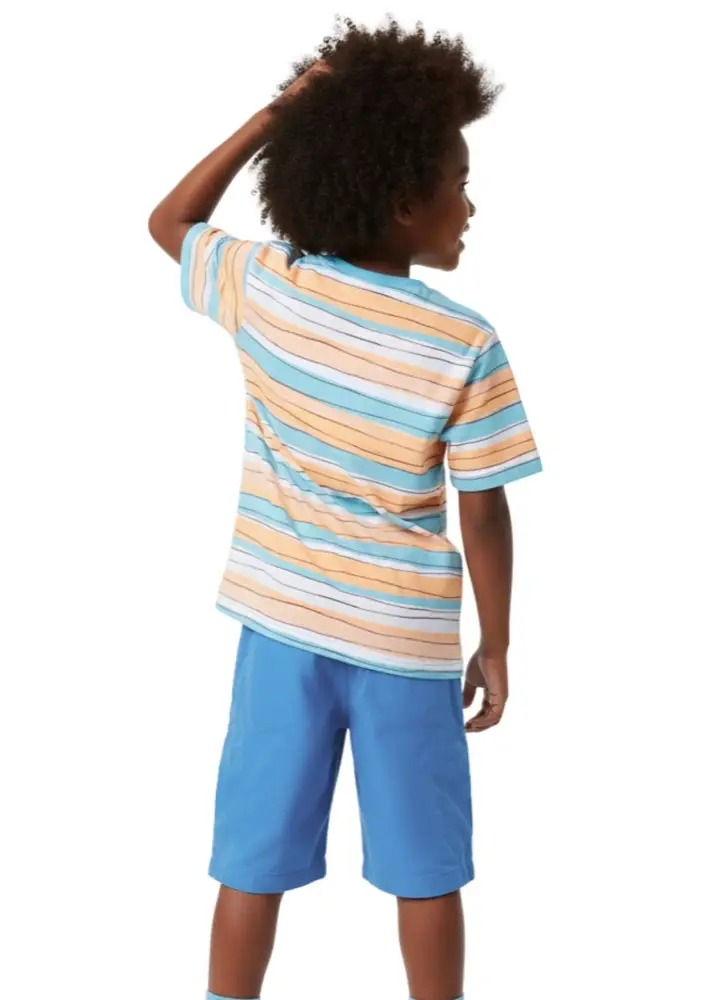 Miniatura CAMISETA AULINHA DE SURF AZUL E PESSEGO 2